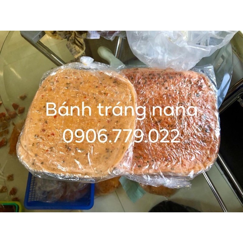 Bánh tráng dẻo tôm cao cấp [6 cái bánh to) (ảnh thật)