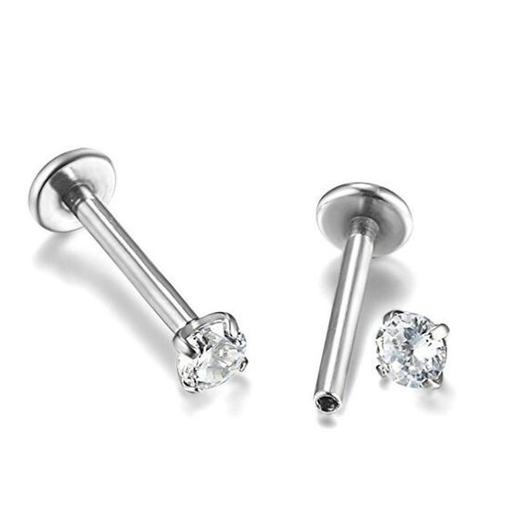 Layor1 Phụ Kiện Khuyên Tai Xỏ Lỗ|Khuyên Môi Dạng Nhẫn Hình Đôi Môi Độc Đáo