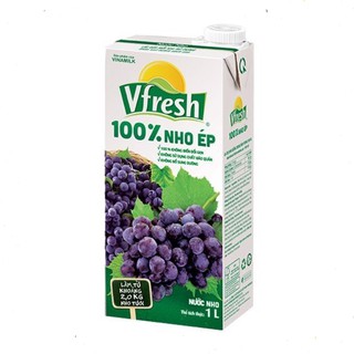 Nước vfresh nho ép 100%