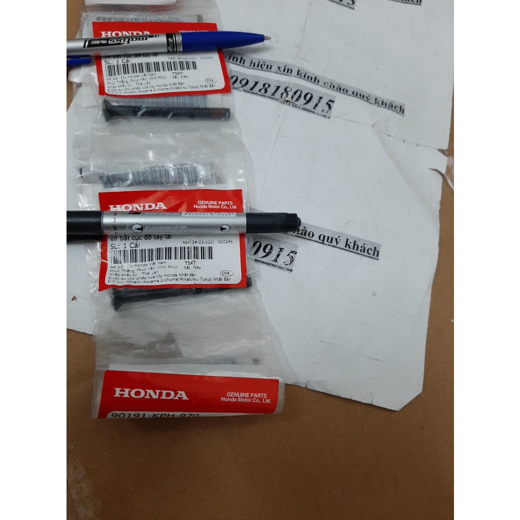 Vít bắt đầu tay lái Vit 6x65 honda vít đối trọng gù honda giá 1 vít