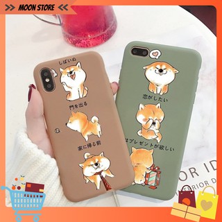 Ốp lưng tpu shiba bướng bỉnh cho iphone - ốp lưng iphone
