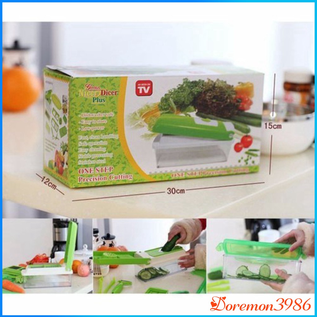 💥[Rẻ vô địch]💥 Bộ cắt gọt đa năng 10 món Tiện Dụng Nicer Dicer Plus💥SIÊU HOT💥