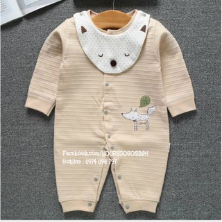 Body cotton cúc 0-12m
