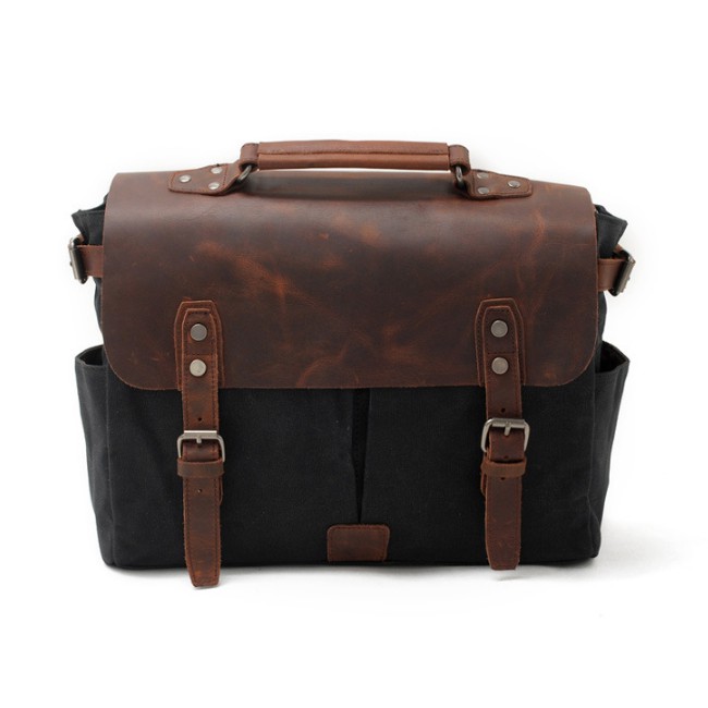 TÚI VINTAGE VẢI SÁP WAX, DA BÒ THẬT 100% DÀNH CHO SẾP LỚN. SIỀU NGẦU, SANG TRỌNG, LỊCH LÃM CHỐNG NƯỚC, CHỐNG BỤI | BigBuy360 - bigbuy360.vn