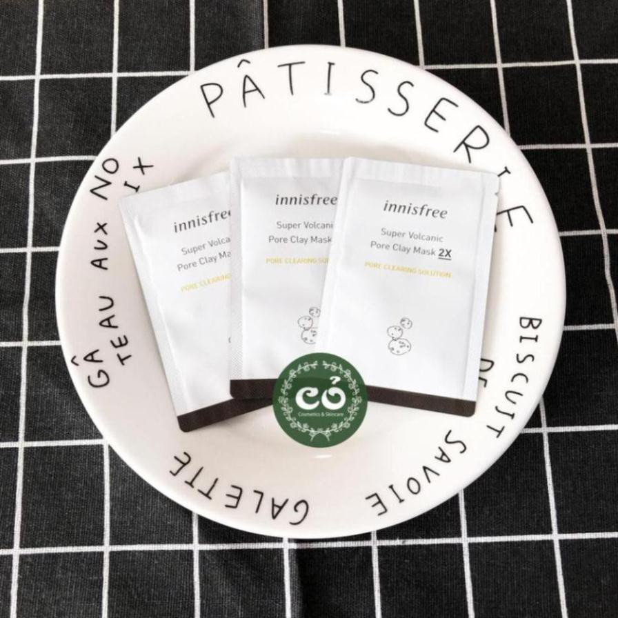 Sample Mặt Nạ Innisfree Super Volcanic Pore Clay Mask 2x Gia Thang 10