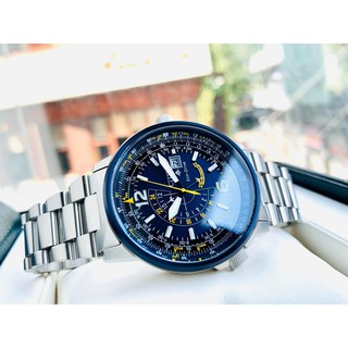 Đồng hồ nam chính hãng Citizen dòng BJ7006-56L Eco Drive Powered- Máy Quartz Pin năng lượng ánh sáng mặt trời