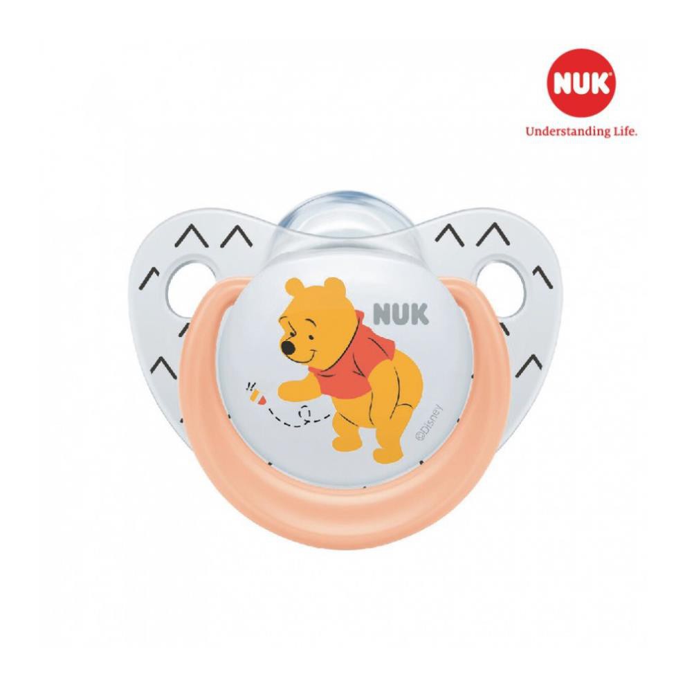 Bộ 2 ti giả NUK Sleeptime silicone plus 0-6m