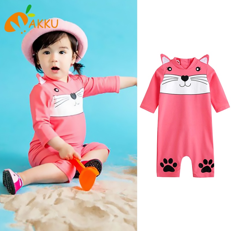 Bộ Đồ Bơi Tay Dài Chống Nắng Cho Bé 1-3 Tuổi