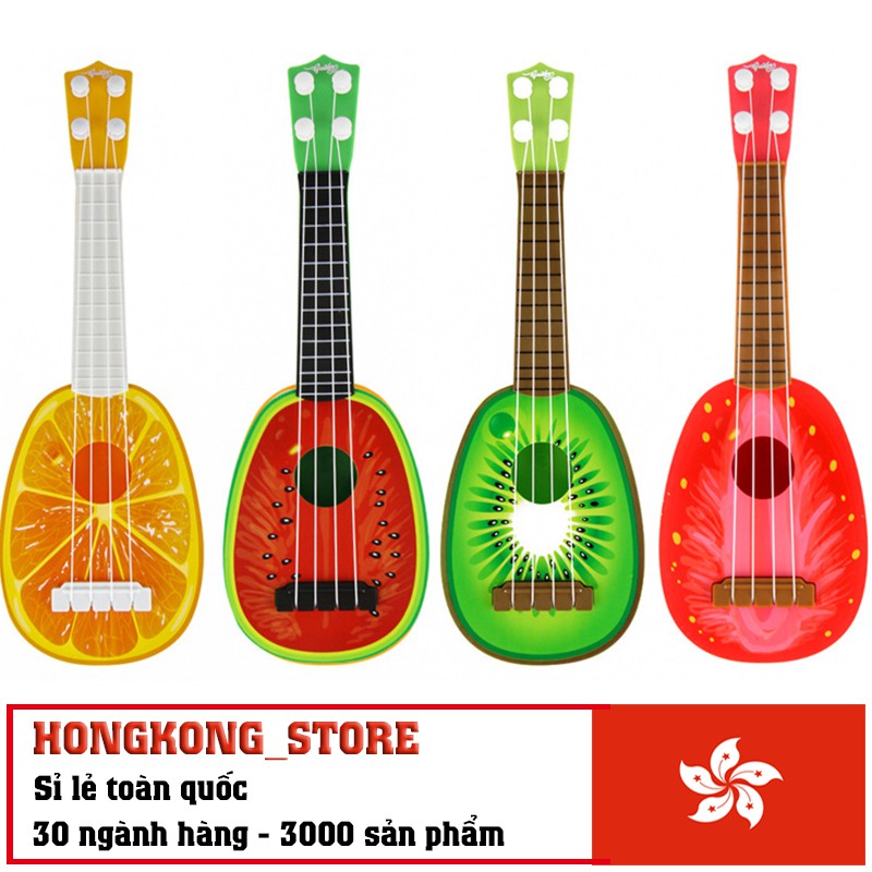 Đàn UKULELE mini độc đáo - Đàn UKULELE nhiều màu đồ chơi âm nhạc cho bé