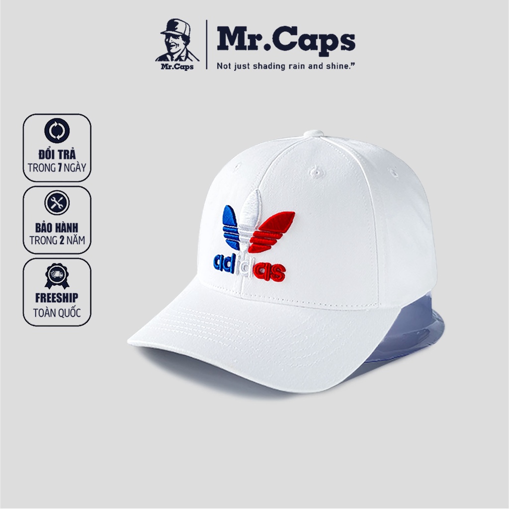 Nón lưỡi trai adidas - nón kết thời trang xuất dư cao cấp có phom unisex cao cấp dành cho cả nam và nữ Mrcaps