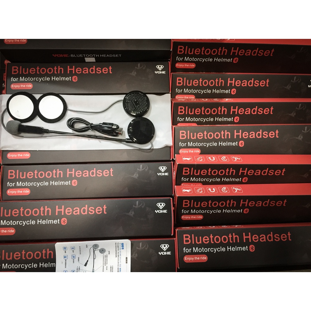 Tai nghe Bluetooth Yohe lắp mũ bảo hiểm Fullface & mũ 3/4 - BIKER 176 - Mũ bảo hiểm Vũng Tàu