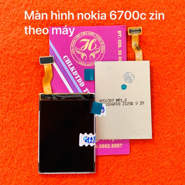 Màn hình Nokia 6700c zin theo máy