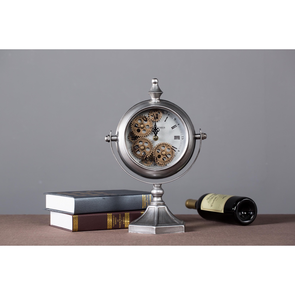 Đồng hồ treo tường bánh răng chuyển động phong cách vintage mã GTCM16231