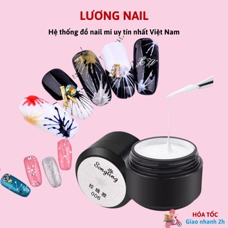 Gel nhện nail gel mạng nhện trang trí móng phụ kiện nail