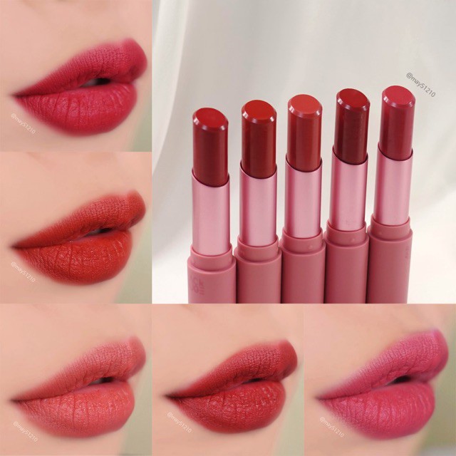 Son thỏi Black Rouge Rose Velvet Lipstick