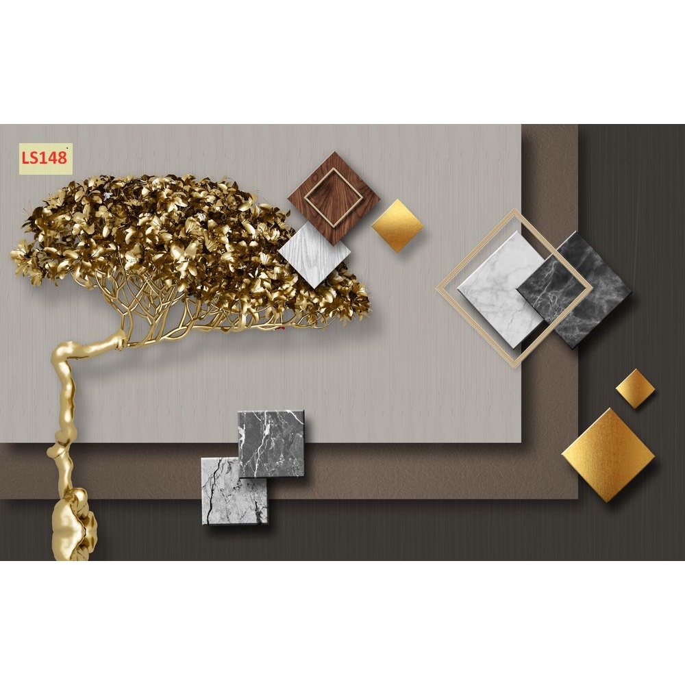 Phông Nền Livestream 3D 5D Họa Tiết Lam Sóng Hiện Đại Độc Đáo, thể hiện phong cách riêng