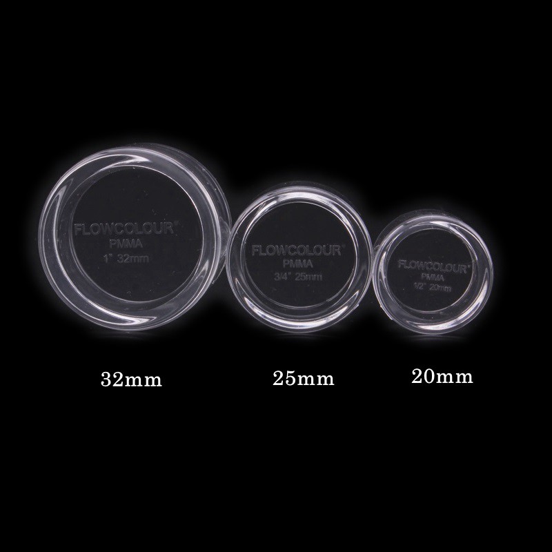 Đầu nối trong suốt acrylic 20/25/32mm chuyên dụng cho dây dẫn hồ cá