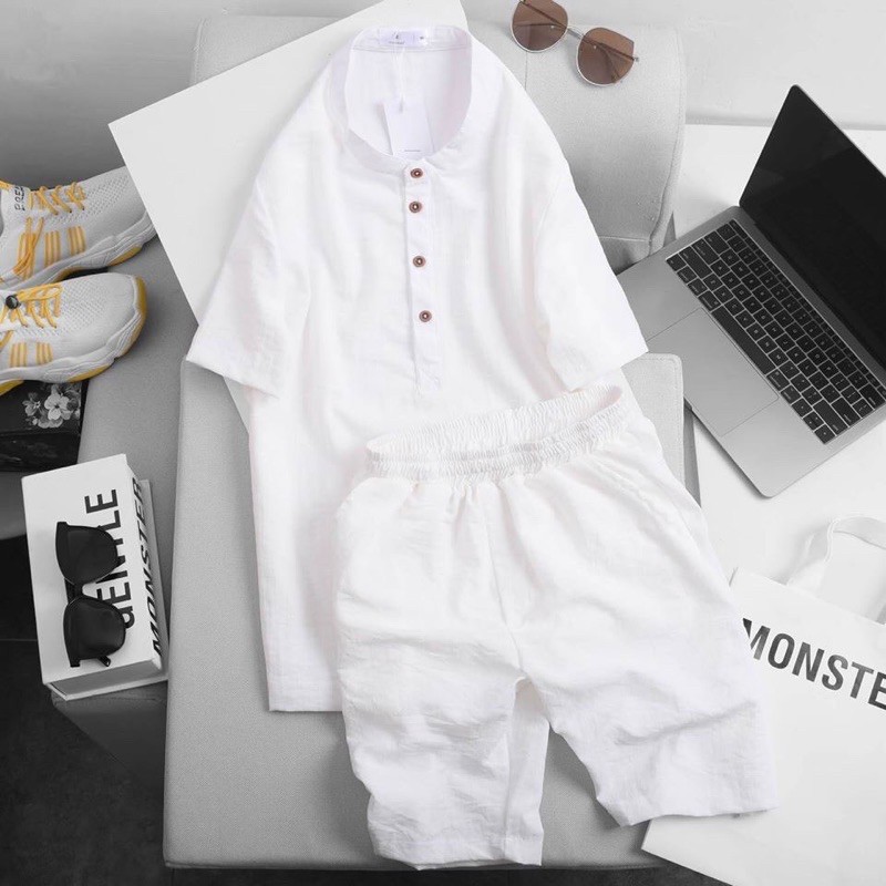 [CHẤT VẢI SỊN ] Bộ Đũi Nam Vải Đũi Cao Cấp - Bộ Hè Đũi Hàng Xuất Xịn Full Tem | BigBuy360 - bigbuy360.vn