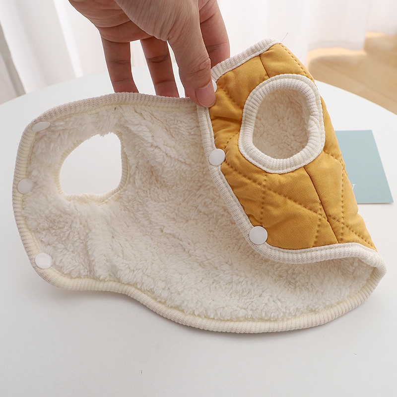 Áo Cotton Thu Đông Họa Tiết Sọc Caro Đính Kim Cương Dễ Thương Dành Cho Cún Cưng