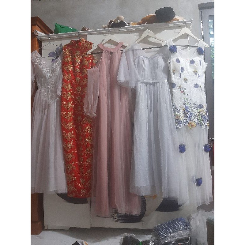 đầm công chúa dáng dài