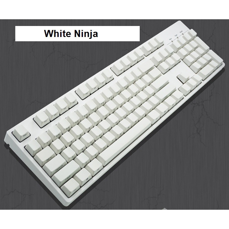 Set keycap PBT một màu nút bàn phím cơ