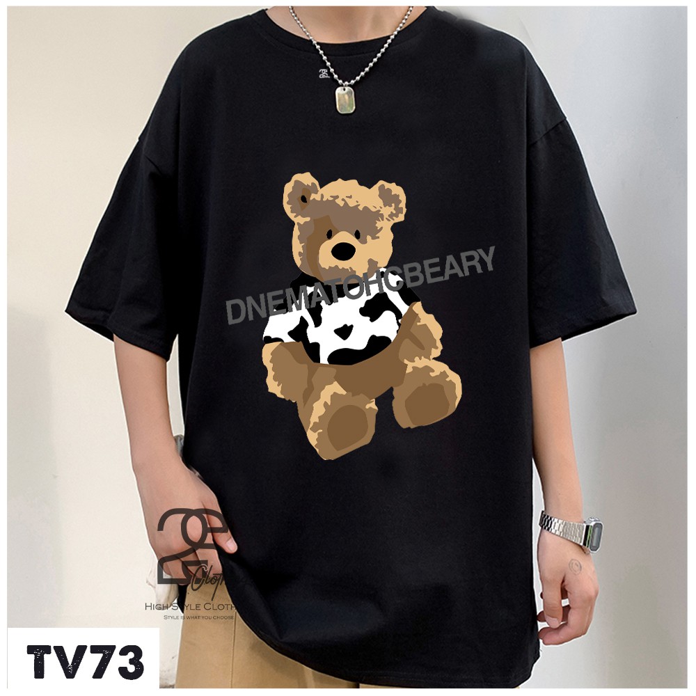 Áo Phông Nam Ngắn Tay 2s Clothing Áo Phông Tay Lỡ Basic Cotton Oversize Form Rộng Giá Rẻ In Hình Pull & Bear TV5061 | BigBuy360 - bigbuy360.vn