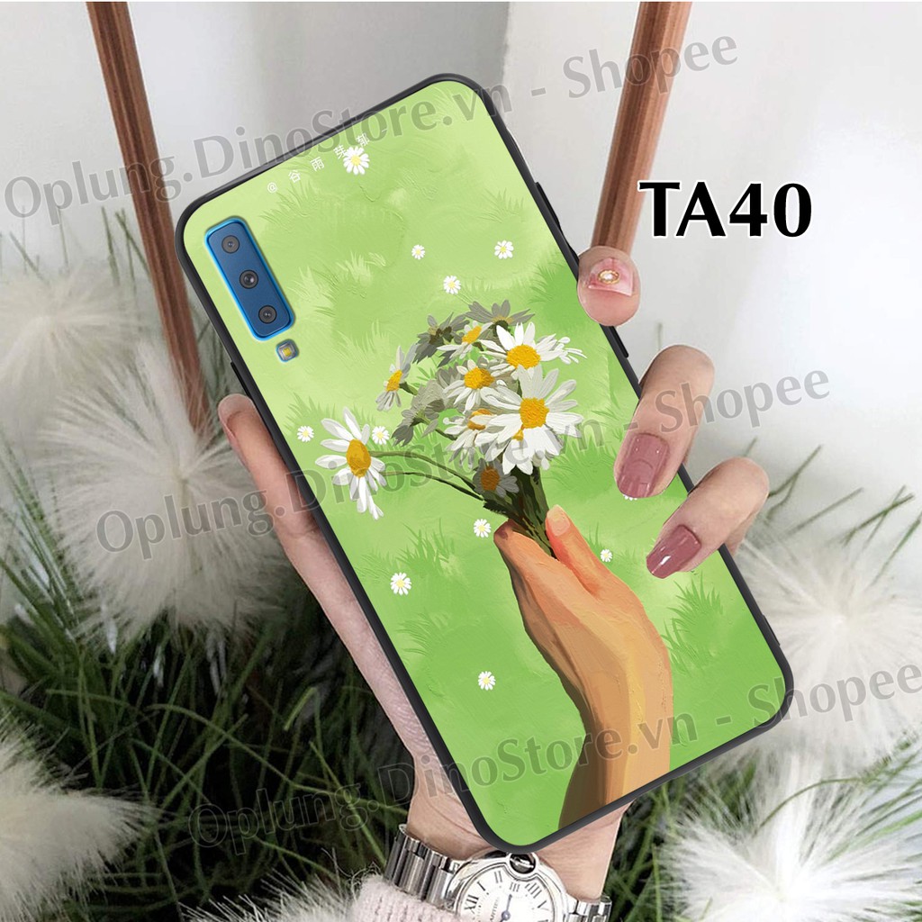 Ốp lưng Samsung A7 2018 - A9 2018 - A50 - A30s - A50s in hình Phong cảnh cỏ cây Vintage siêu đẹp.