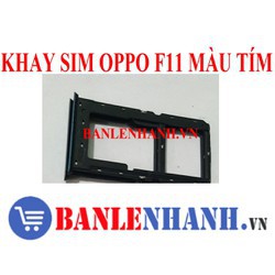 KHAY SIM OPPO F11 MÀU TÍM