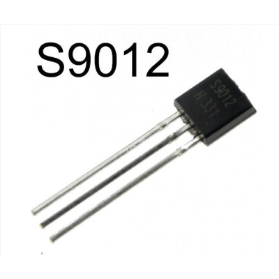 Transistor PNP S9012 To 92 500MA 40V (50Pcs)