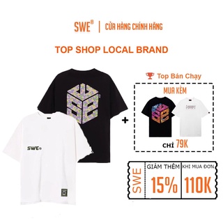 [Ful tag hang] Áo thun Swe Camo local brand tee chính hãng logo full tag phông unisex form rộng tay lỡ streetwear