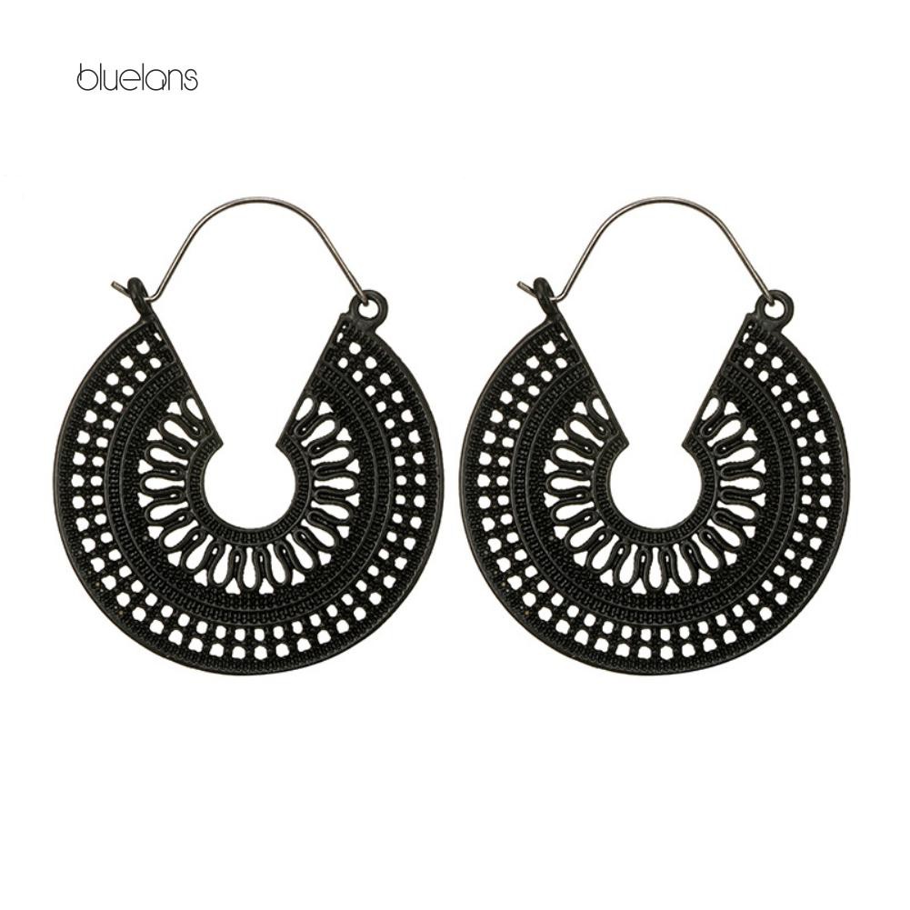 Đôi Bông Tai Hình Chữ C Phong Cách Vintage Dành Cho Nữ