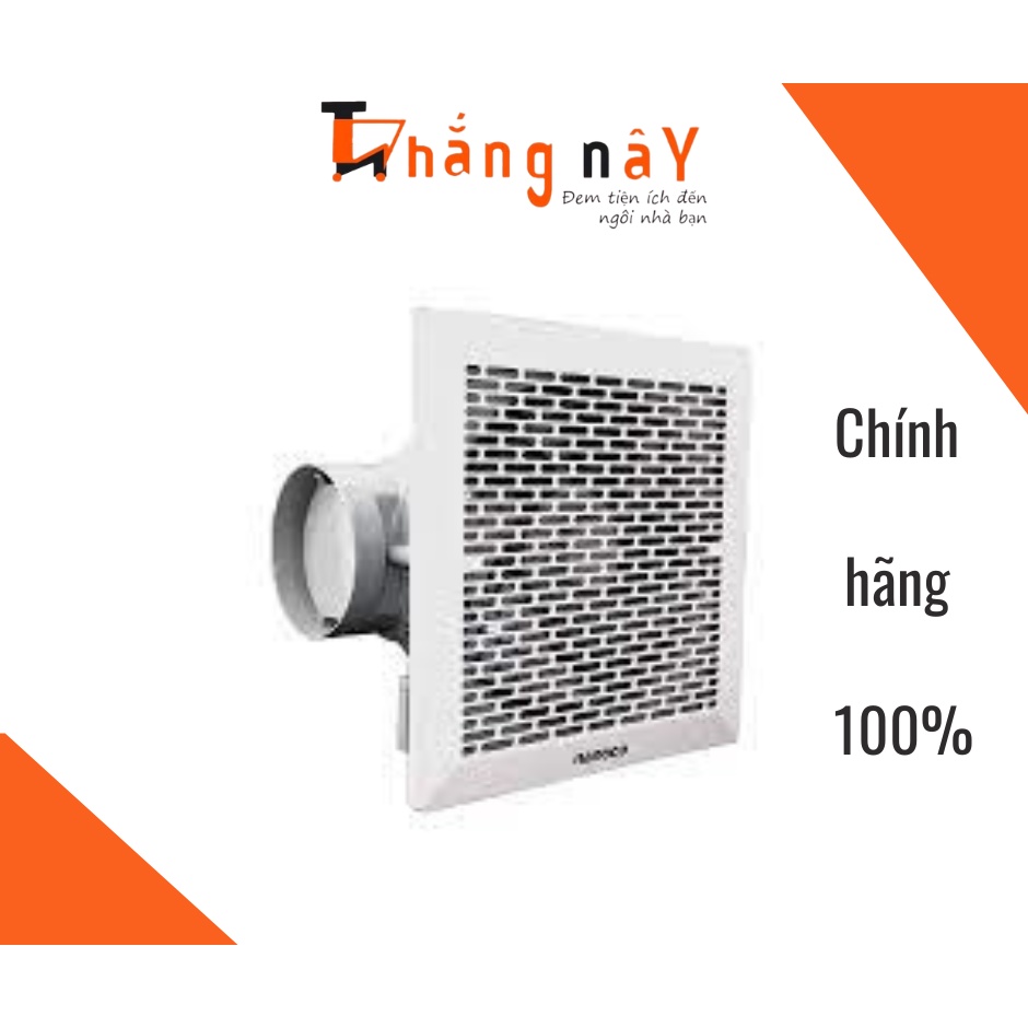 Quạt hút âm trần có ống dẫn Nanoco NCV1520-C