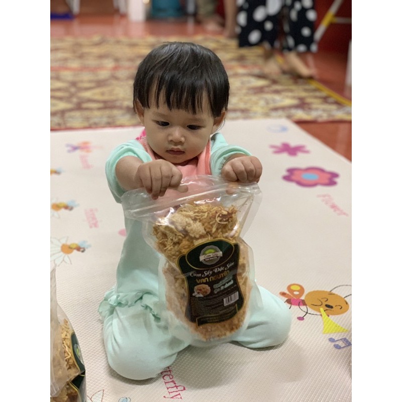 Cơm sấy / cơm cháy khô gà lá chanh Vạn Nguyên đặc sản gia lai 230gr