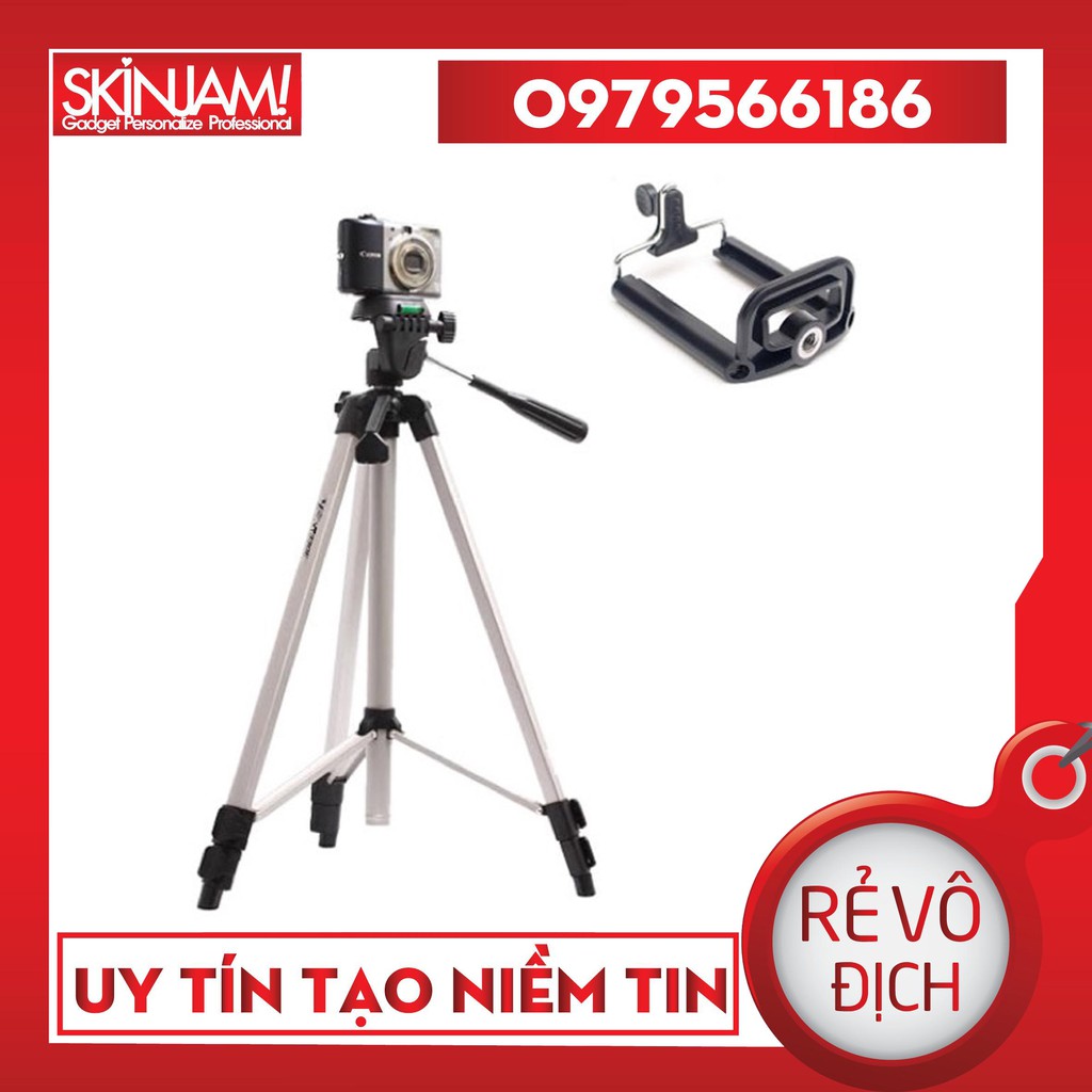 COMBO GẬY TRIPOD WT 330A CAO 137CM (LIVE STREAM)