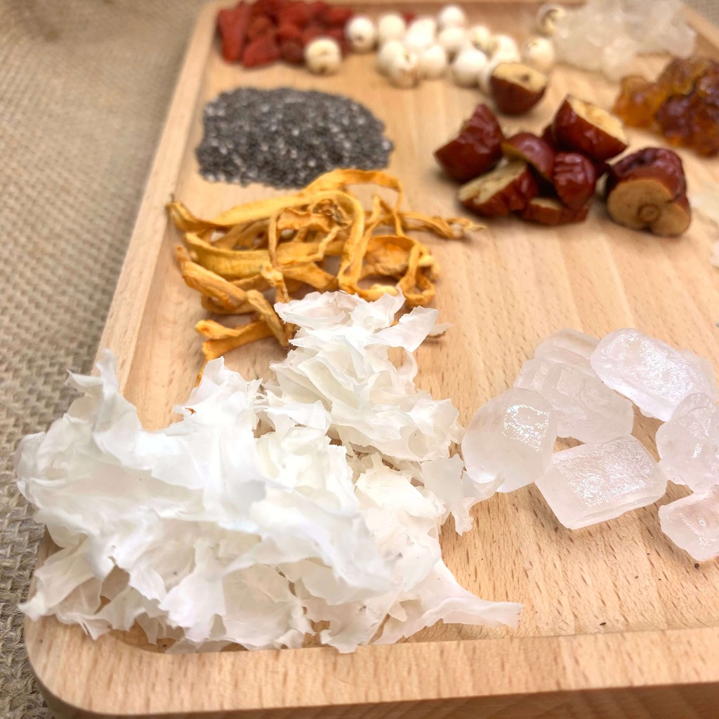 Set Chè dưỡng nhan tuyết yến 13 vị chuẩn cung đình nấu được 15 ~ 20 chai | BigBuy360 - bigbuy360.vn