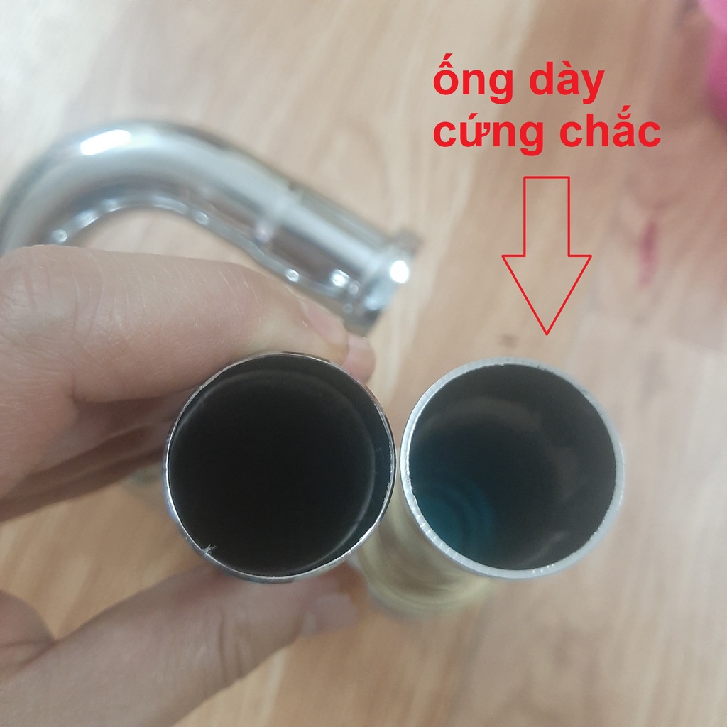 Xi phông thoát nước chậu rửa mặt- bộ xả lavabo cho chậu treo tường , chống hôi ( bộ inox )