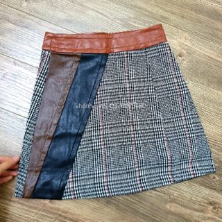 [Ảnh thật sau] MÃ SIÊU ĐẸP - CHÂN VÁY CHỮ A CẠP DA