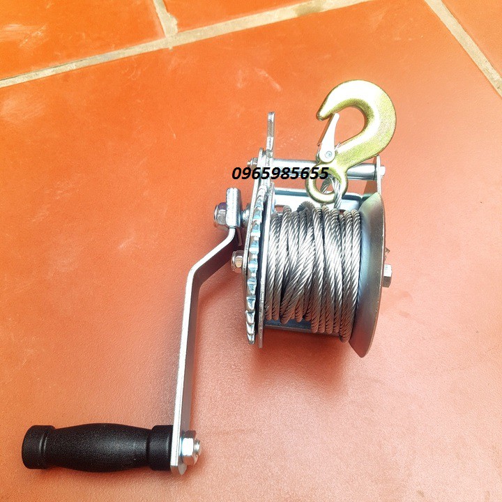 Tời Quay Tay 600lbs tặng 8M CÁP XỊN