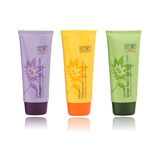 Kem chống nắng chiết xuất trà xanh Cellio Green Tea Whitening Sun Cream SPF50 PA+++ 70g