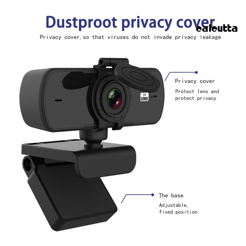 Camera Xoay 360 Độ 2k Cho Máy Tính