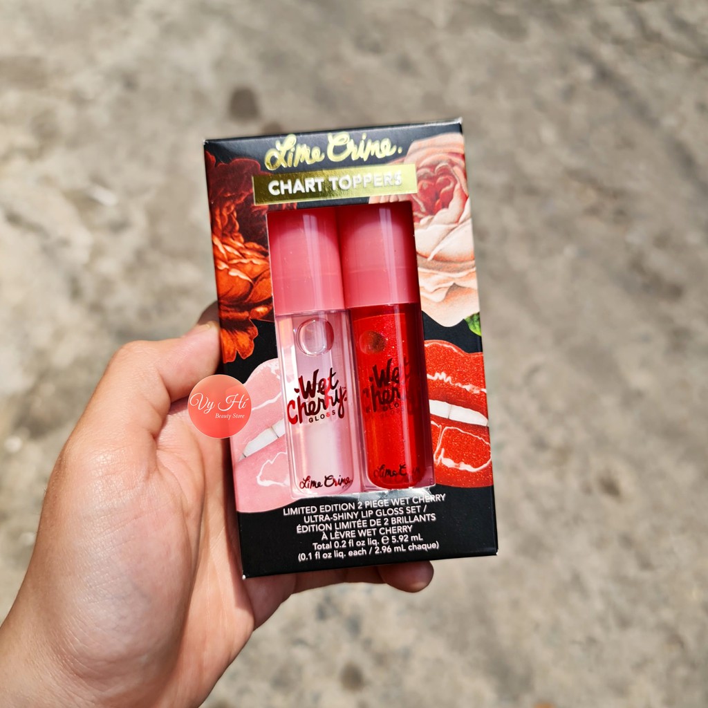 Son bóng Lime Crime Wet Cherry Gloss