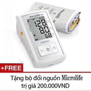 Máy đo huyết áp bắp tay Microlife A3 Basic - Tặng Adapter