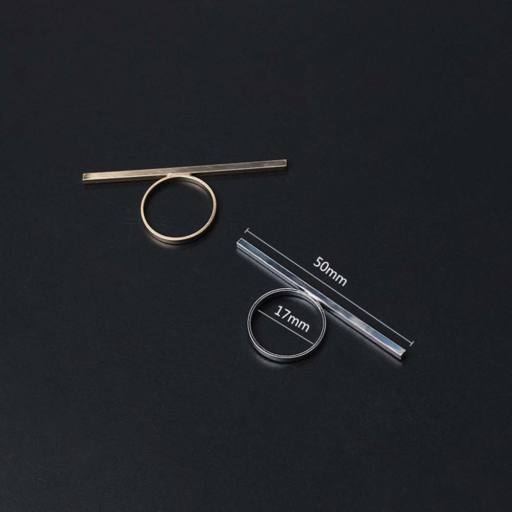 Nhẫn Đeo Tay Kim Loại Thời Trang Hàn Quốc Cho Nữ