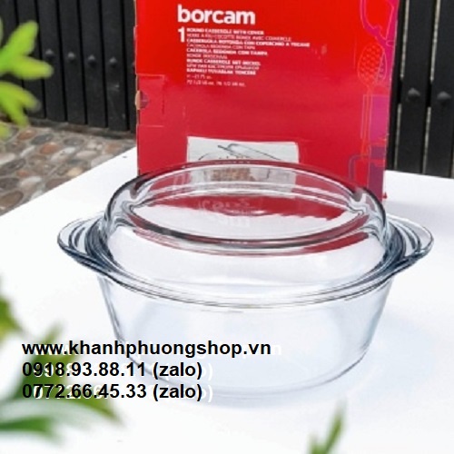 Thố thủy tinh có nắp nhập khẩu thổ nhĩ kỳ - thố thủy tinh có nắp
