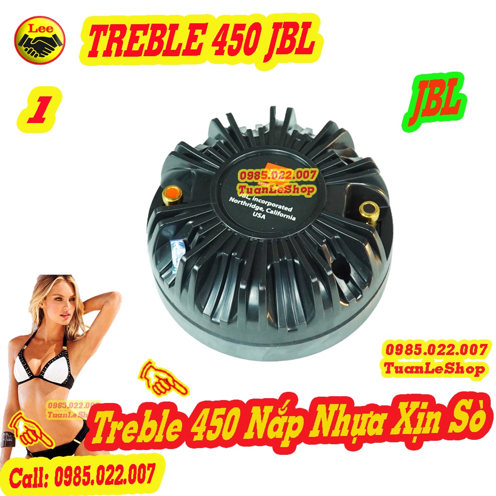 LOA TREBLE 450 JB NẮP NHỰA CH XỊN SÒ – TREP KÈN 450 TẶNG TỤ – GIÁ 01 CẶP