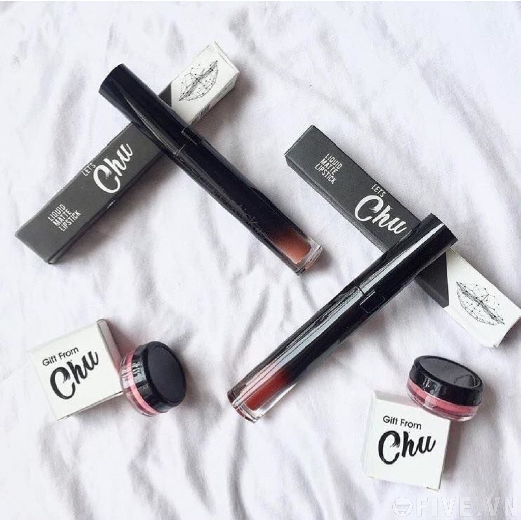 Son chu lipstick chính hãng chulipstick tặng son dưỡng phiếu kiểm định