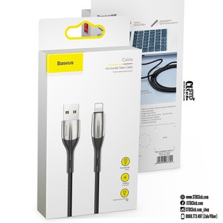 [CÁP IPHONE IPAD] DÂY CÁP SẠC LIGHTNING BASEUS HORIZONTAL DATA CHÍNH HÃNG