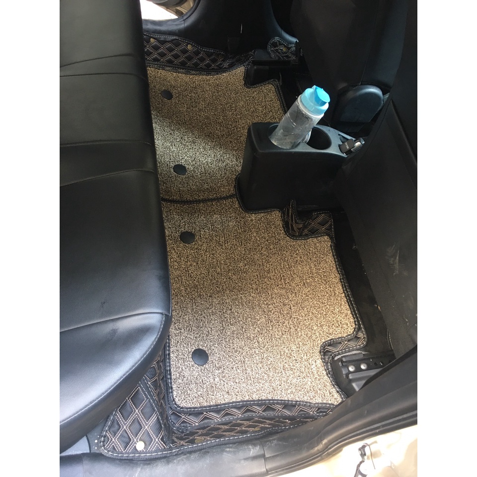 Thảm lót sàn ô tô 6D Toyota Vios   - Da PU cao cấp, Không mùi, Giảm 20% tiếng ồn