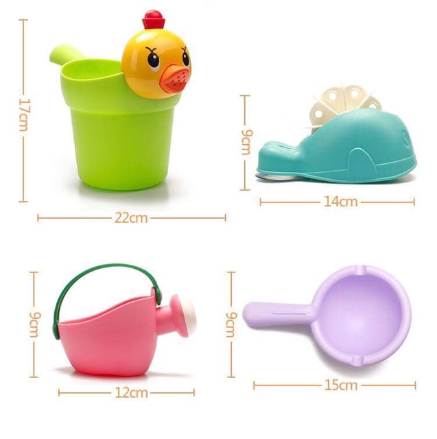 kids_mart:MỚI VỀ bộ đồ chơi tắm đi biển vịt gấu cho bé