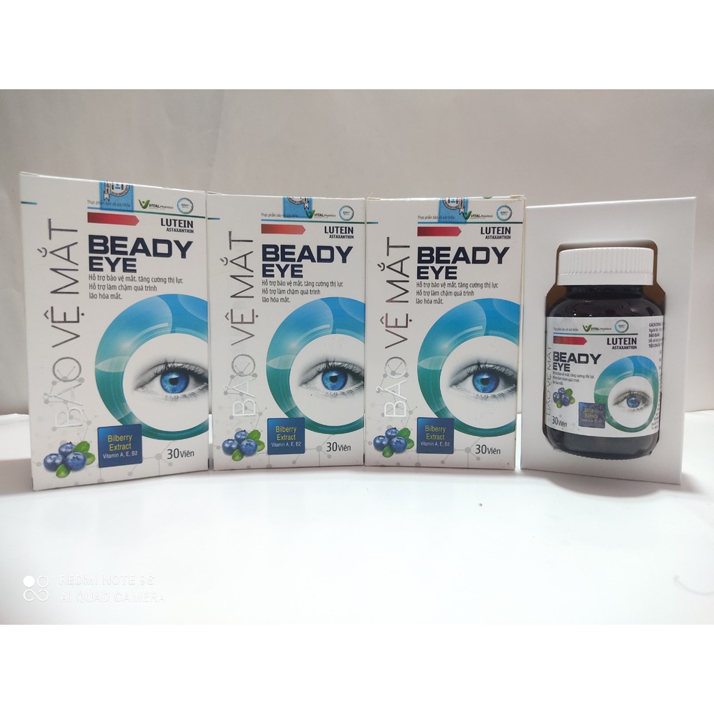 [VITALPHARMA] Viên uống bổ mắt Beady Eye - Lọ 30 viên | BigBuy360 - bigbuy360.vn